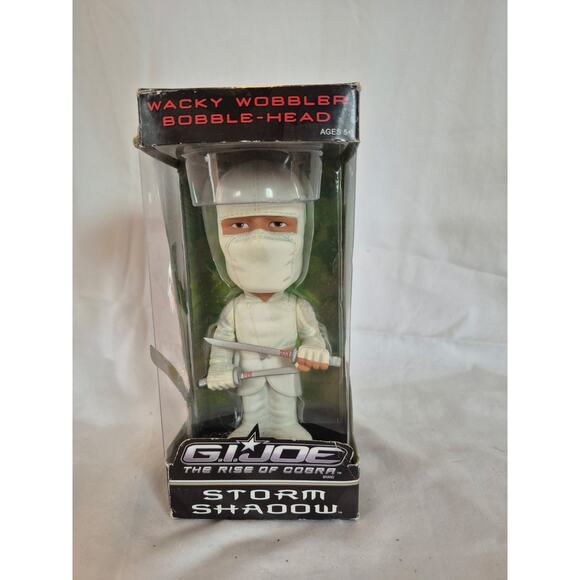 Other - G.i. Joe Storm Shadow The Rise Of The Cobra Wacky Wobbler bobble Head.